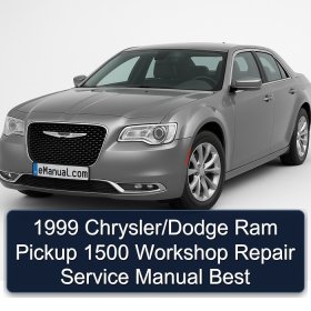 1999 Chrysler/Dodge Ram Pickup 1500 Workshop Repair Service Manual Best