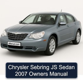 Chrysler Sebring JS Sedan 2007 Owners Manual