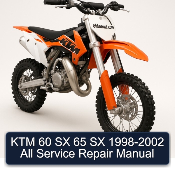KTM 60 SX 65 SX 1998-2002 All Service Repair Manual