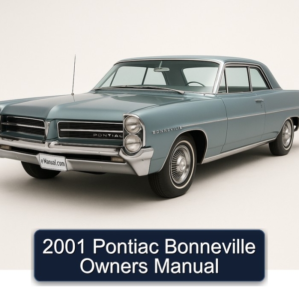 2001 Pontiac Bonneville Owners Manual