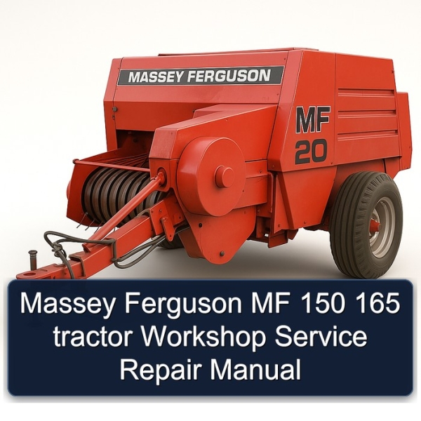Massey Ferguson MF 150 165 tractor Workshop Service Repair Manual
