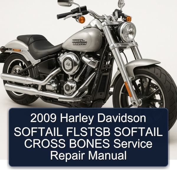 2009 Harley Davidson SOFTAIL FLSTSB SOFTAIL CROSS BONES Service Repair Manual