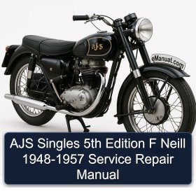 AJS Singles 5th Edition F Neill 1948-1957 Service Repair Manual