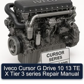 Iveco Cursor G Drive 10 13 TE X Tier 3 series Repair Manual