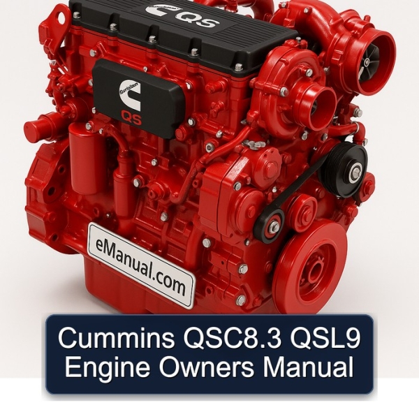 Cummins QSC8.3 QSL9 Engine Owners Manual