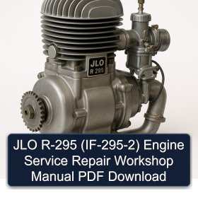 JLO R-295 (IF-295-2) Engine Service Repair Workshop Manual PDF Download