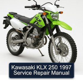 Kawasaki KLX 250 1997 Service Repair Manual
