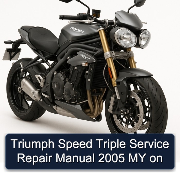 Triumph Speed Triple Service Repair Manual 2005 MY on