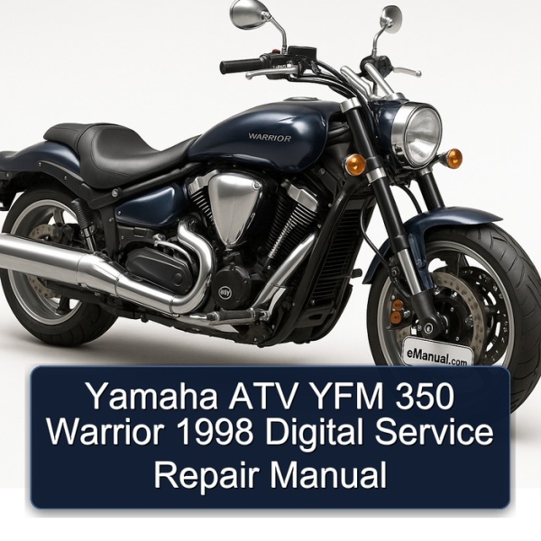 Yamaha ATV YFM 350 Warrior 1998 Digital Service Repair Manual