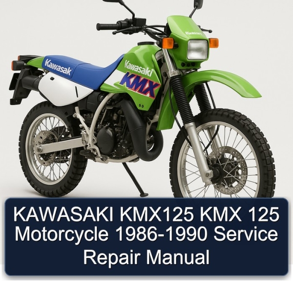 KAWASAKI KMX125 KMX 125 Motorcycle 1986-1990 Service Repair Manual