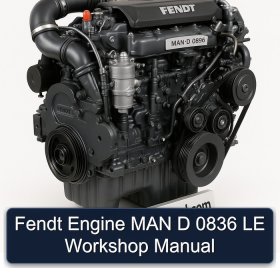 Fendt Engine MAN D 0836 LE Workshop Manual