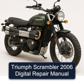 Triumph Scrambler 2006 Digital Repair Manual