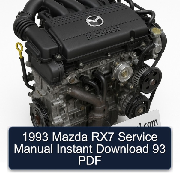 1993 Mazda RX7 Service Manual Instant Download 93 PDF