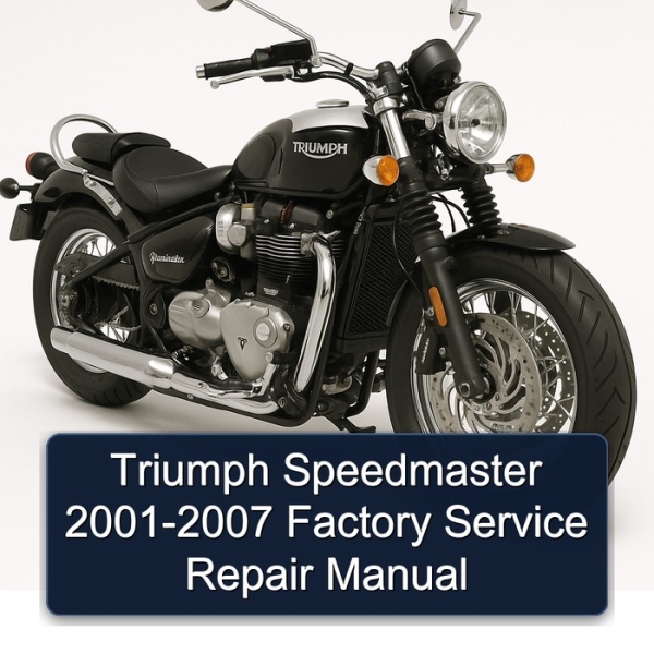 Triumph Speedmaster 2001-2007 Factory Service Repair Manual