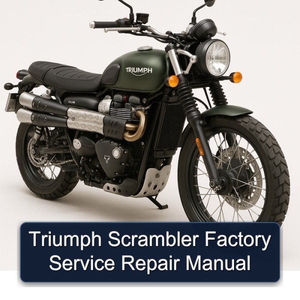 Triumph Scrambler Factory Service Repair Manual