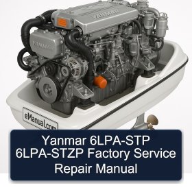 Yanmar 6LPA-STP 6LPA-STZP Factory Service Repair Manual