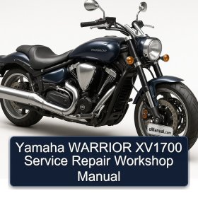 Yamaha WARRIOR XV1700 Service Repair Workshop Manual