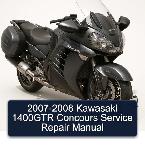 2007-2008 Kawasaki 1400GTR Concours Service Repair Manual