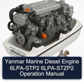 Yanmar Marine Diesel Engine 6LPA-STP2 6LPA-STZP2 Operation Manual