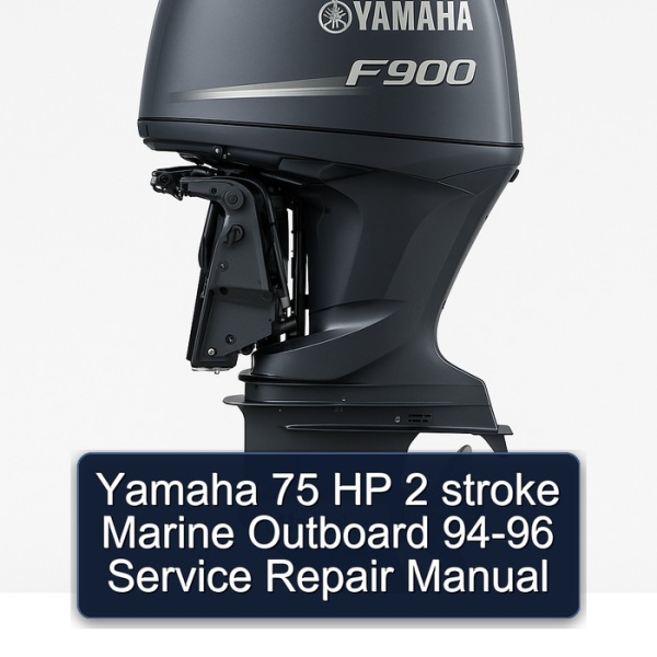 Yamaha 75 HP 2 stroke Marine Outboard 94-96 Service Repair Manual