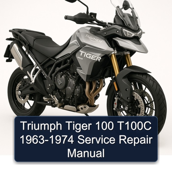 Triumph Tiger 100 T100C 1963-1974 Service Repair Manual
