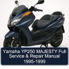 Yamaha YP250 MAJESTY Full Service & Repair Manual 1995-1999