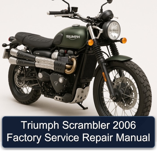 Triumph Scrambler 2006 Factory Service Repair Manual