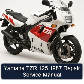 Yamaha TZR 125 1987 Repair Service Manual