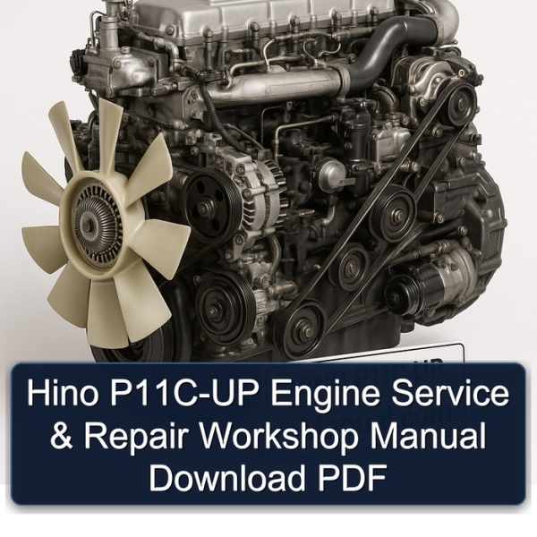 Hino P11C-UP Engine Service & Repair Workshop Manual Download PDF
