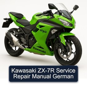 Kawasaki ZX-7R Service Repair Manual German