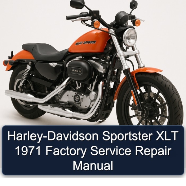 Harley-Davidson Sportster XLT 1971 Factory Service Repair Manual