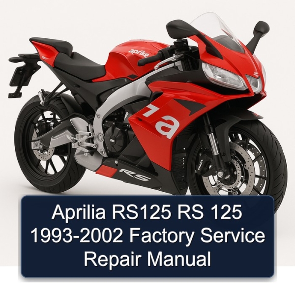 Aprilia RS125 RS 125 1993-2002 Factory Service Repair Manual