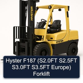 Hyster F187 (S2.0FT S2.5FT S3.0FT S3.5FT Europe) Forklift