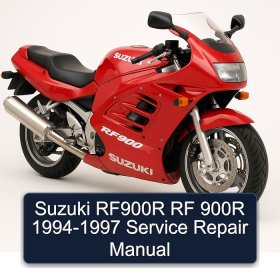 Suzuki RF900R RF 900R 1994-1997 Service Repair Manual