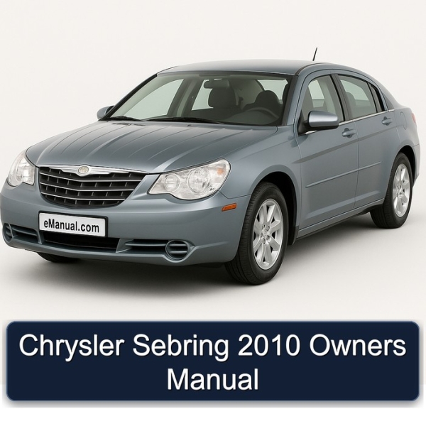 Chrysler Sebring 2010 Owners Manual