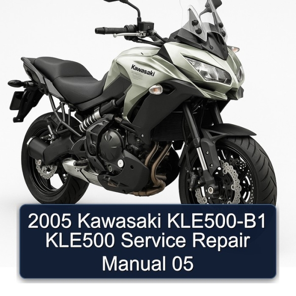 2005 Kawasaki KLE500-B1 KLE500 Service Repair Manual 05