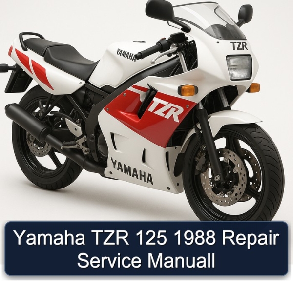 Yamaha TZR 125 1988 Repair Service Manuall