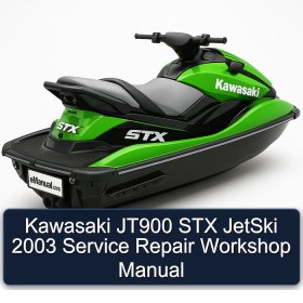 Kawasaki JT900 STX JetSki 2003 Service Repair Workshop Manual