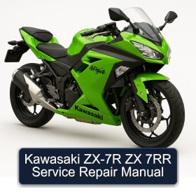 Kawasaki ZX-7R ZX 7RR Service Repair Manual