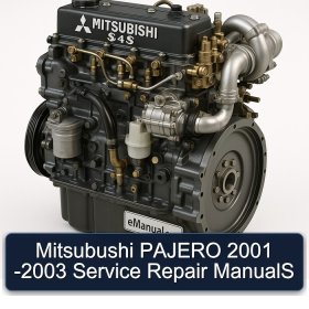 Mitsubushi PAJERO 2001 -2003 Service Repair ManualS