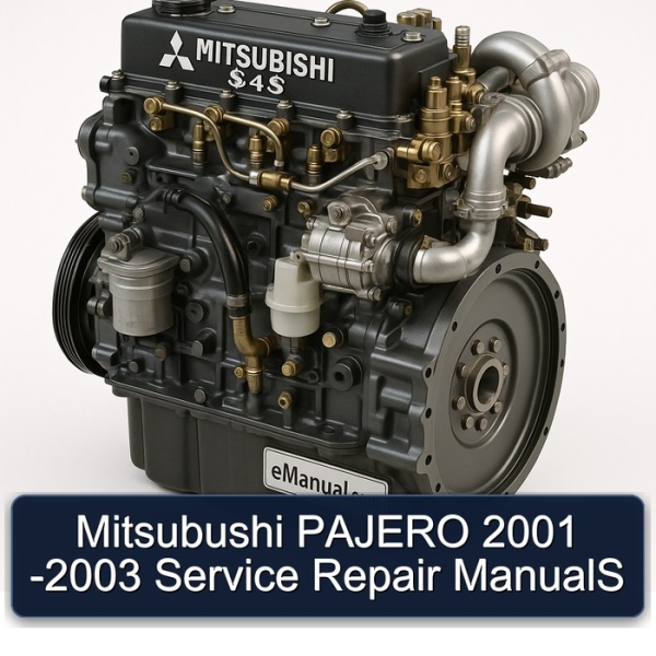 Mitsubushi PAJERO 2001 -2003 Service Repair ManualS