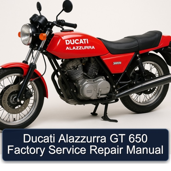 Ducati Alazzurra GT 650 Factory Service Repair Manual