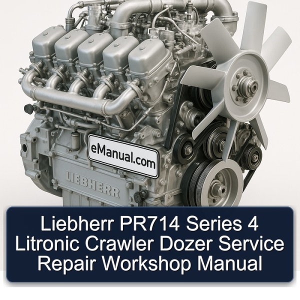 Liebherr PR714 Series 4 Litronic Crawler Dozer Service Repair Workshop Manual