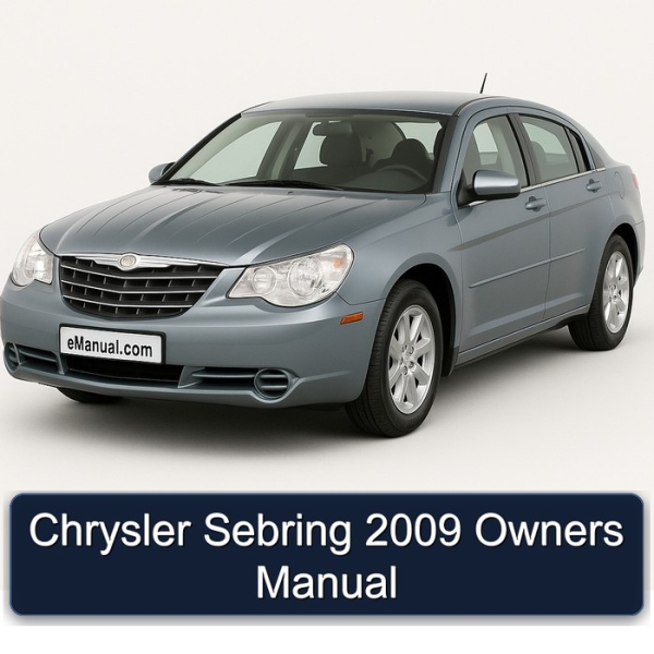 Chrysler Sebring 2009 Owners Manual