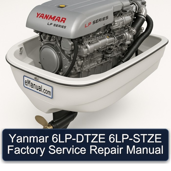 Yanmar 6LP-DTZE 6LP-STZE Factory Service Repair Manual