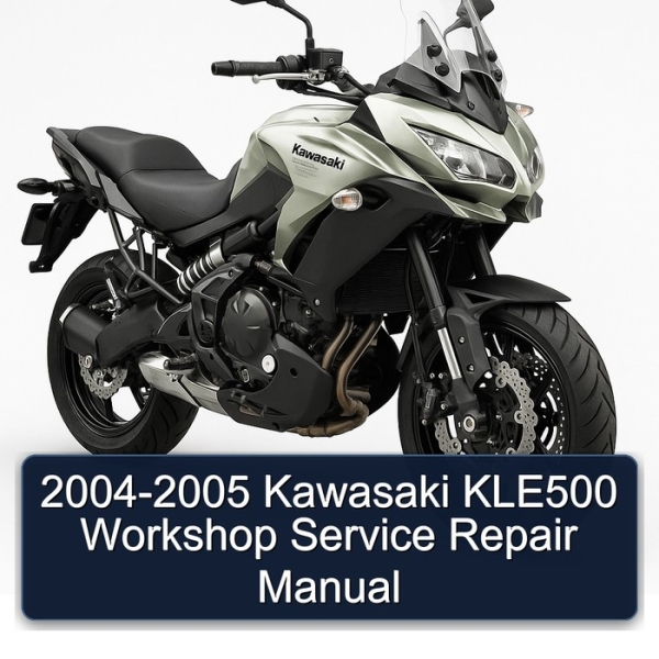 2004-2005 Kawasaki KLE500 Workshop Service Repair Manual