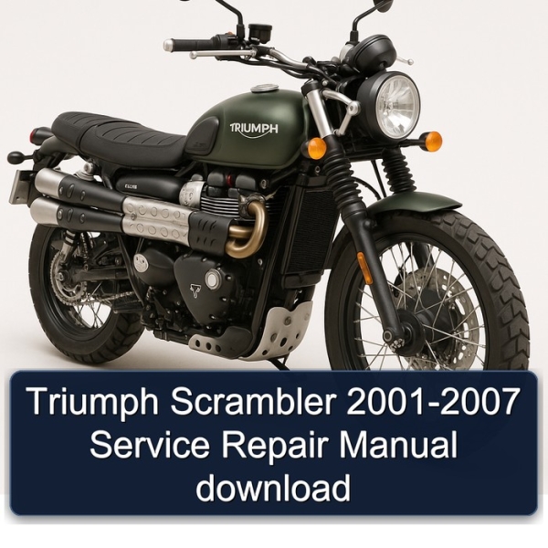 Triumph Scrambler 2001-2007 Service Repair Manual download