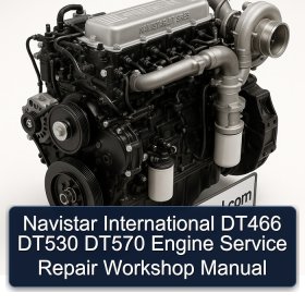 Navistar International DT466 DT530 DT570 Engine Service Repair Workshop Manual