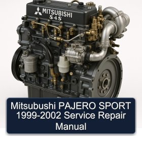 Mitsubushi PAJERO SPORT 1999-2002 Service Repair Manual