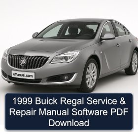 1999 Buick Regal Service & Repair Manual Software PDF Download
